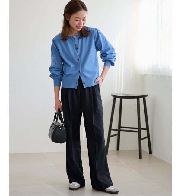 JOURNAL STANDARD relume「《追加7》マットウースフレアタックパンツ」|スラックス|