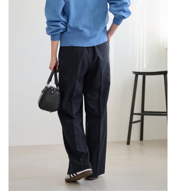 JOURNAL STANDARD relume「《追加7》マットウースフレアタックパンツ」|スラックス|