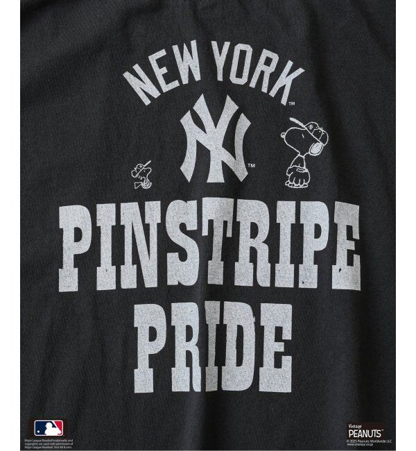 JOURNAL STANDARD relume「PEANUTS 別注 MLB ベースボール プリントTシャツ」|Tシャツ・カットソー|