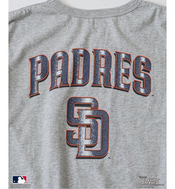 JOURNAL STANDARD relume「PEANUTS 別注 MLB ベースボール プリントTシャツ」|Tシャツ・カットソー|