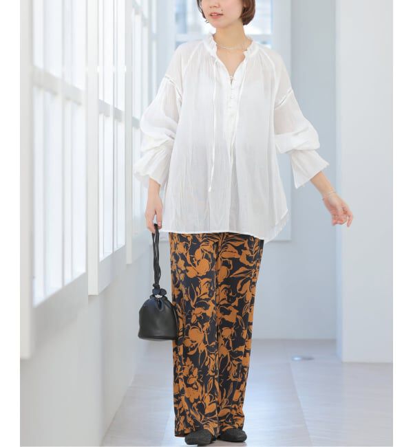 JOURNAL STANDARD relume「バイカラーリーフプリントパンツ」|その他|