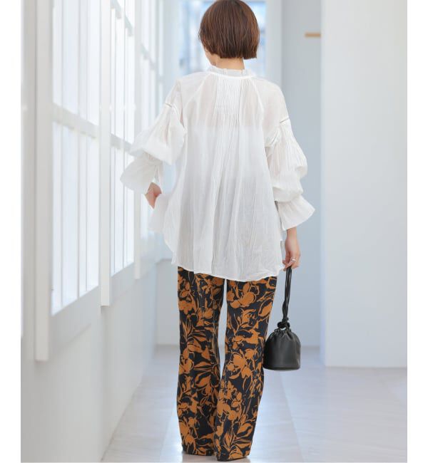 JOURNAL STANDARD relume「バイカラーリーフプリントパンツ」|その他|