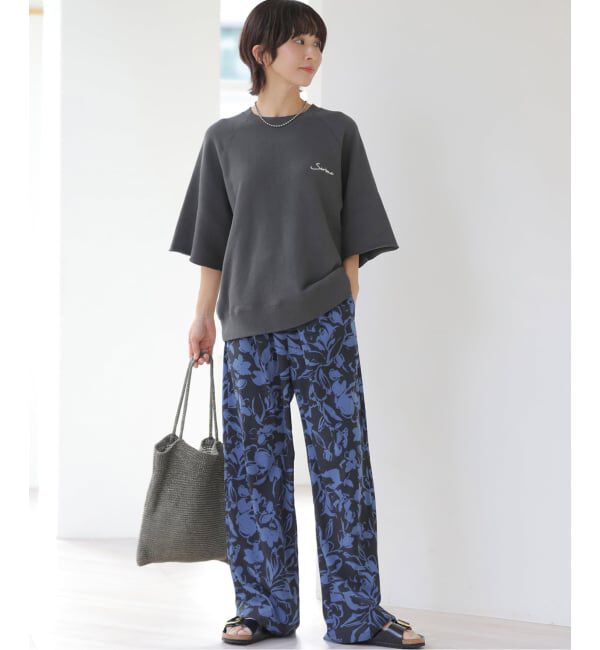 JOURNAL STANDARD relume「バイカラーリーフプリントパンツ」|その他|