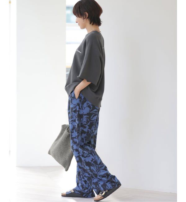 JOURNAL STANDARD relume「バイカラーリーフプリントパンツ」|その他|