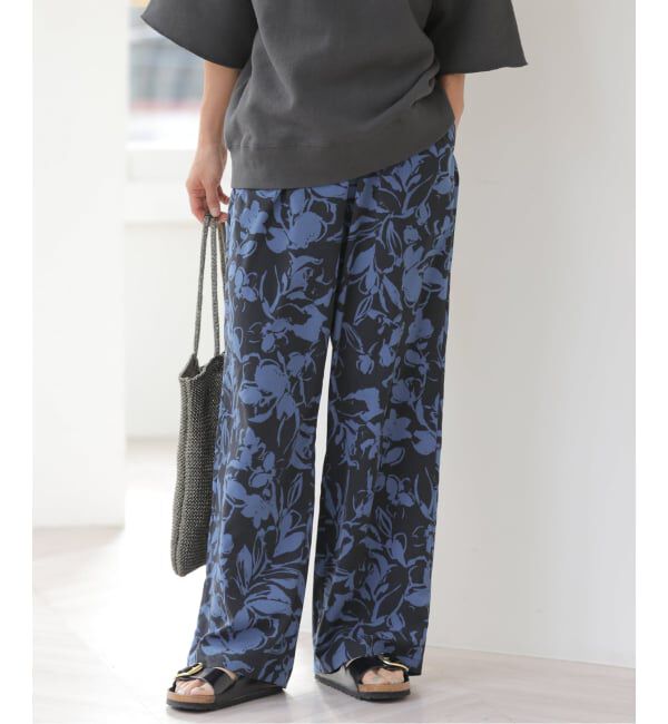 JOURNAL STANDARD relume「バイカラーリーフプリントパンツ」|その他|