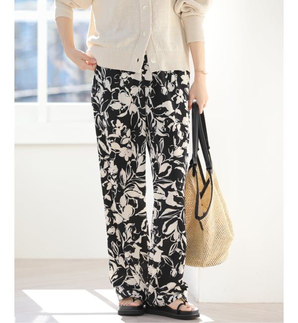 JOURNAL STANDARD relume「バイカラーリーフプリントパンツ」|その他|
