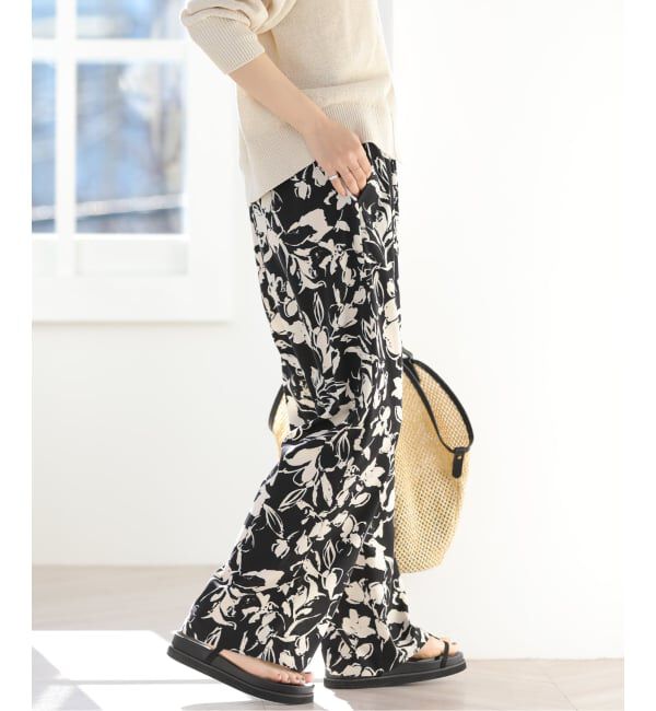 JOURNAL STANDARD relume「バイカラーリーフプリントパンツ」|その他|