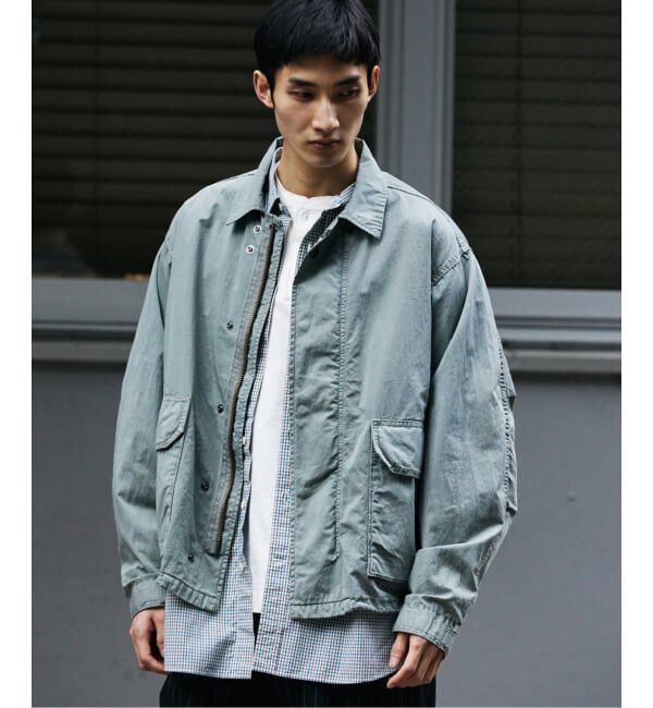 JOURNAL STANDARD「M-BDU ガーメント ダイ ショート ブルゾン」|ミリタリージャケット|