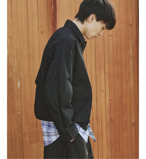 JOURNAL STANDARD「M-BDU ガーメント ダイ ショート ブルゾン」|ミリタリージャケット|