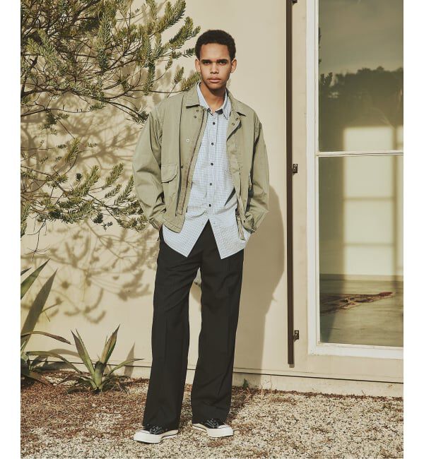 JOURNAL STANDARD「M-BDU ガーメント ダイ ショート ブルゾン」|ミリタリージャケット|