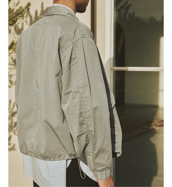 JOURNAL STANDARD「M-BDU ガーメント ダイ ショート ブルゾン」|ミリタリージャケット|