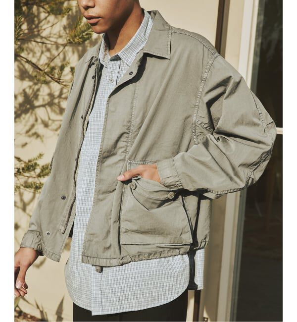 JOURNAL STANDARD「M-BDU ガーメント ダイ ショート ブルゾン」|ミリタリージャケット|