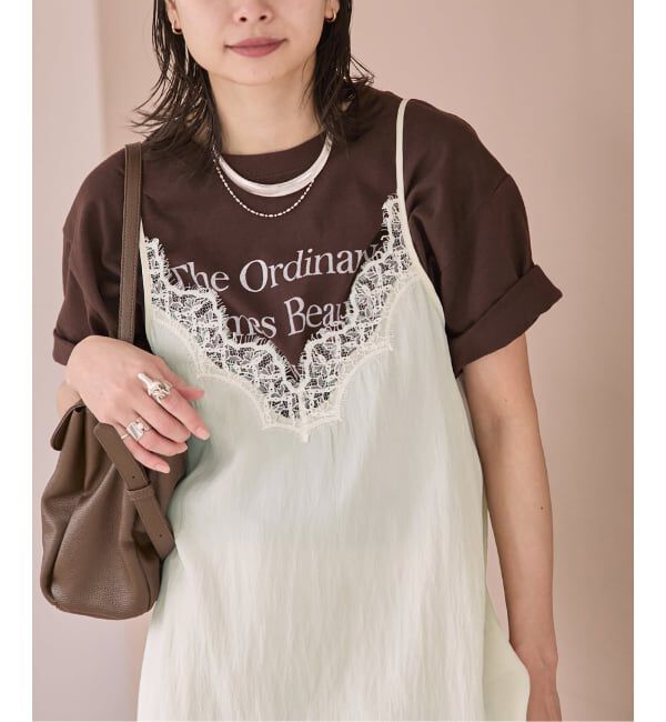 JOURNAL STANDARD「《追加4》フィブリルリヨセルキャミワンピース」|ワンピース|