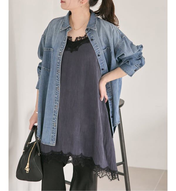 JOURNAL STANDARD「《追加4》フィブリルリヨセルキャミワンピース」|ワンピース|