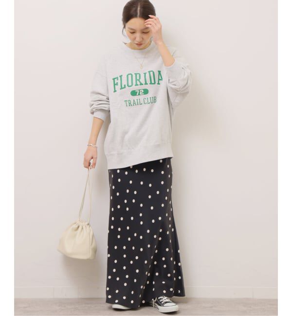 JOURNAL STANDARD relume「《WEB限定追加予約》ランダムドットロングスカート」|スカート|