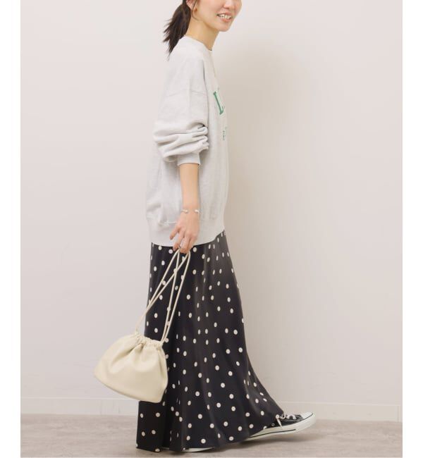 JOURNAL STANDARD relume「《WEB限定追加予約》ランダムドットロングスカート」|スカート|