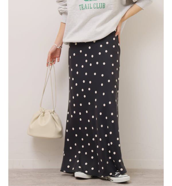 JOURNAL STANDARD relume「《WEB限定追加予約》ランダムドットロングスカート」|スカート|