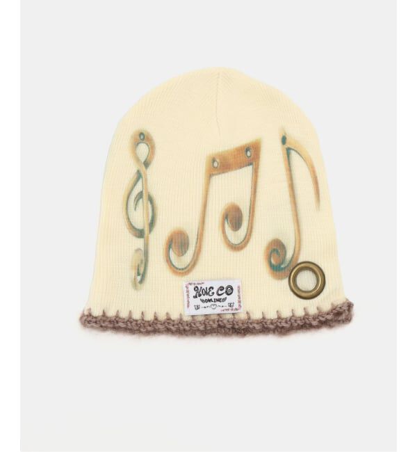 Oriens JOURNAL STANDARD「【HOLECO/ホレコ】 KEY Beanie（MELODY）」|ニット帽|