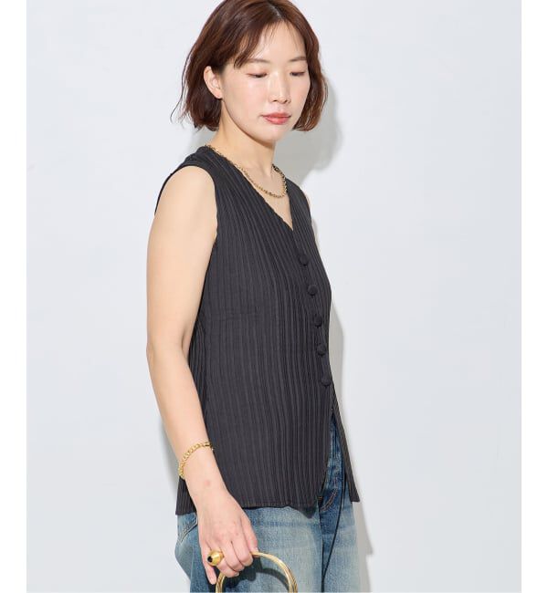 journal standard L'essage「《予約》【Gongdid Design】 Carry Over_Denim_Vest：ベスト」|ベスト・ジレ|