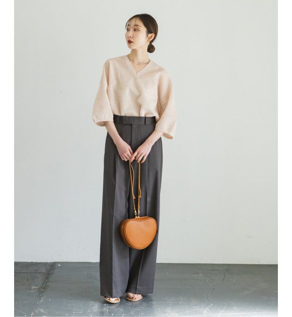 NOBLE「ch!iii/チー Leather Heart Shoulder」|ショルダー・メッセンジャー|