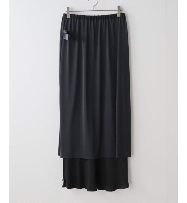 FRAMeWORK「≪追加≫シルキーキュプラバイアススカート2」|スカート|