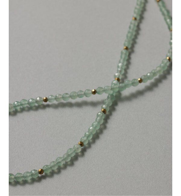 Spick and Span「【SAMH by LILAS】アベンチュリンネックレス SV」|ネックレス|