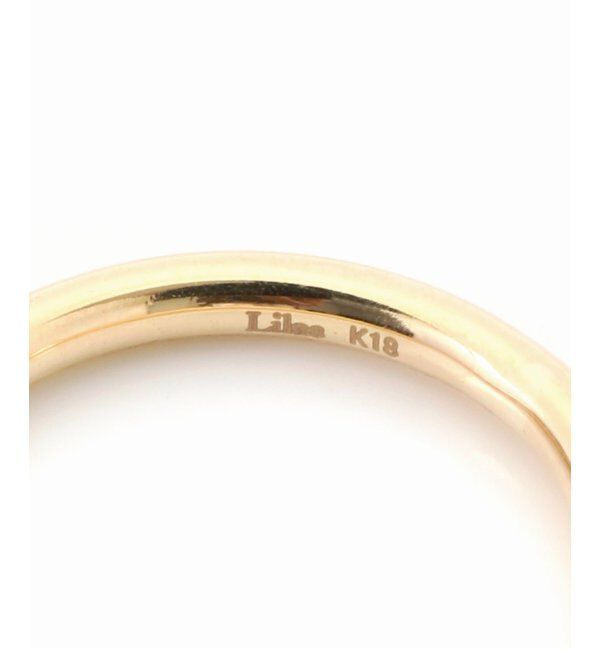 Lilas by Spick&Span「パイプピンキーリング K18」|リング|