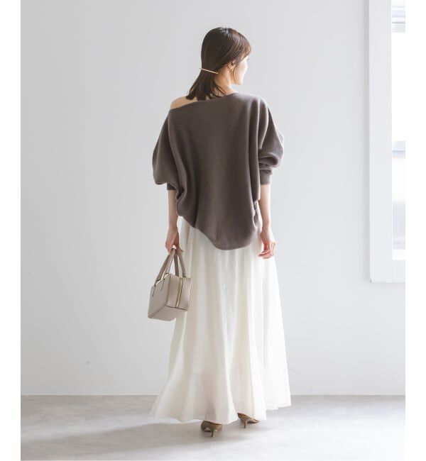 NOBLE「《WEB・一部店舗限定追加2》ファインウールドルマンプルオーバー」|ニット・セーター|