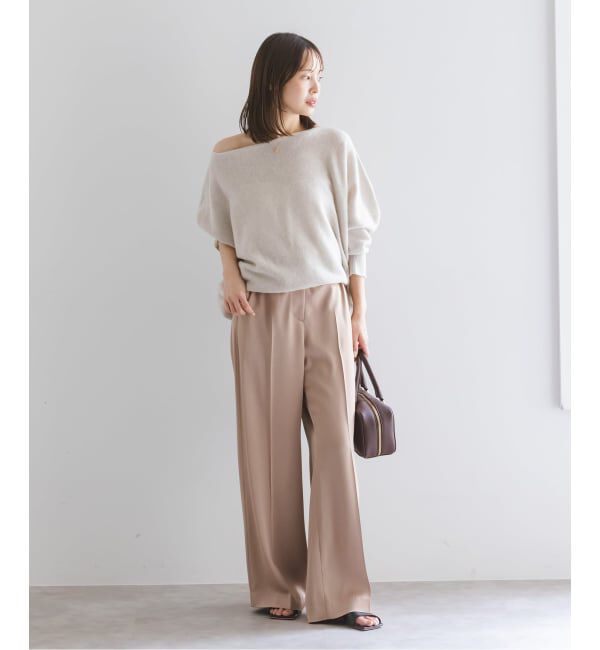 NOBLE「《WEB・一部店舗限定追加2》ファインウールドルマンプルオーバー」|ニット・セーター|