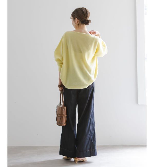 NOBLE「《WEB・一部店舗限定追加2》ファインウールドルマンプルオーバー」|ニット・セーター|