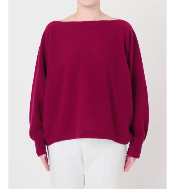 NOBLE「《WEB・一部店舗限定追加2》ファインウールドルマンプルオーバー」|ニット・セーター|