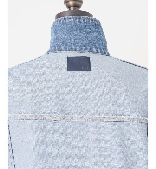 NOBLE「SERGE/サージ SCARF DENIM JACKET」|その他|