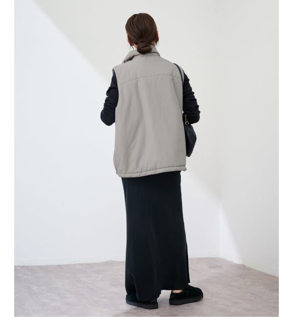 FRAMeWORK「ピグメントダイ中綿ベスト」|ダウンベスト・ベスト|