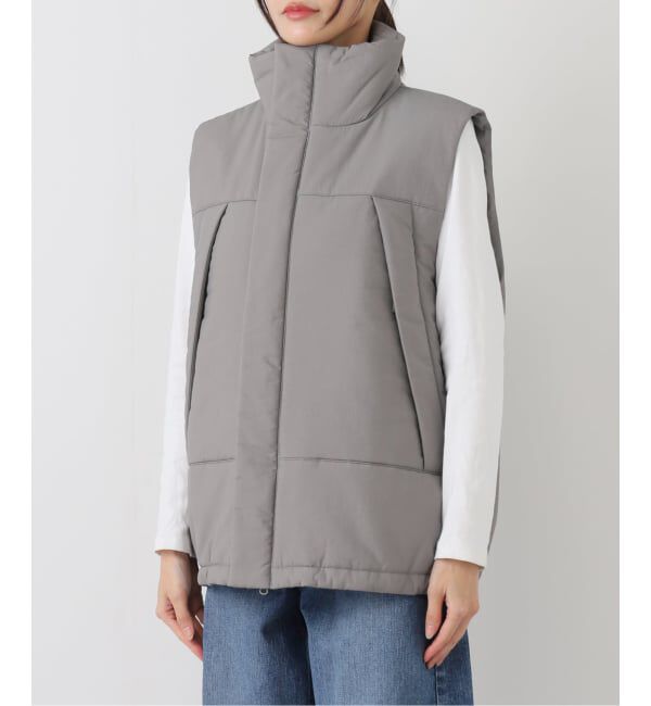 FRAMeWORK「ピグメントダイ中綿ベスト」|ダウンベスト・ベスト|