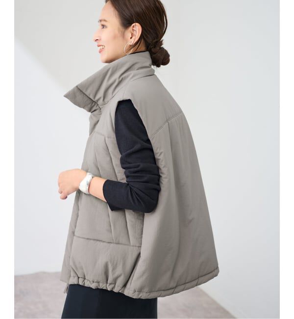 FRAMeWORK「ピグメントダイ中綿ベスト」|ダウンベスト・ベスト|