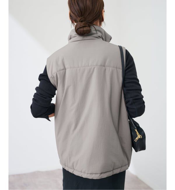 FRAMeWORK「ピグメントダイ中綿ベスト」|ダウンベスト・ベスト|