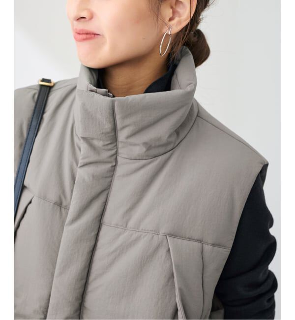 FRAMeWORK「ピグメントダイ中綿ベスト」|ダウンベスト・ベスト|