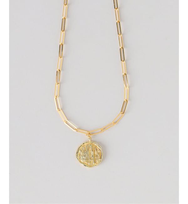 NOBLE「chibi jewels/チビジュエルズ Letter Coin Necklace」|ネックレス|