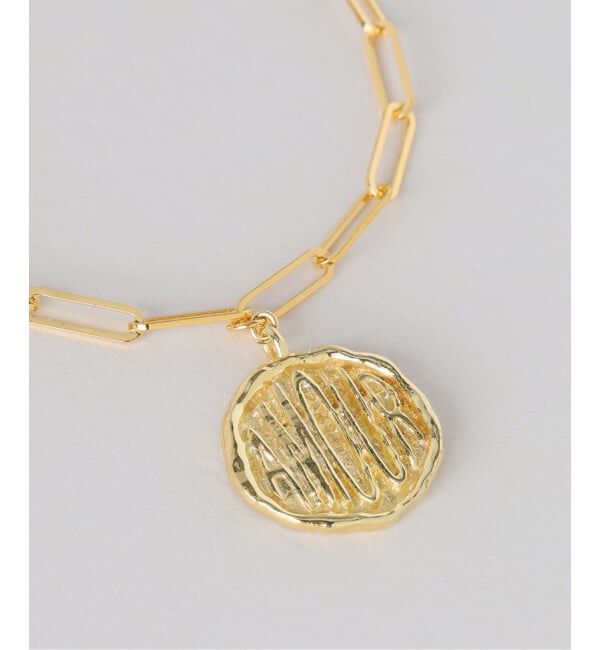 NOBLE「chibi jewels/チビジュエルズ Letter Coin Necklace」|ネックレス|
