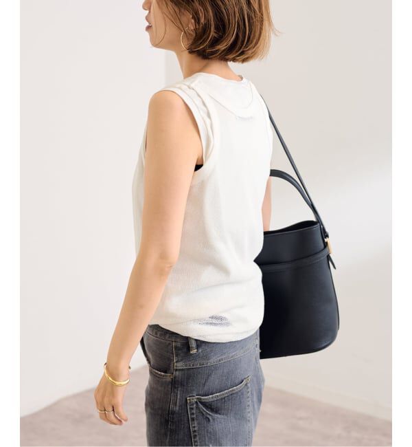 FRAMeWORK「≪追加≫メッシュタンクトップ」|タンクトップ|