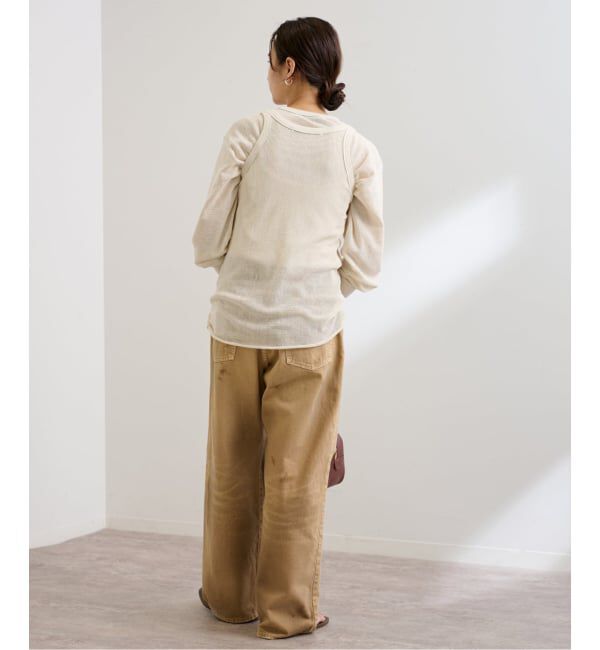 FRAMeWORK「≪追加≫メッシュタンクトップ」|タンクトップ|