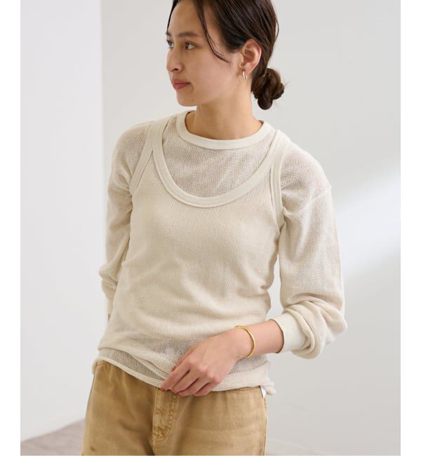 FRAMeWORK「≪追加≫メッシュタンクトップ」|タンクトップ|