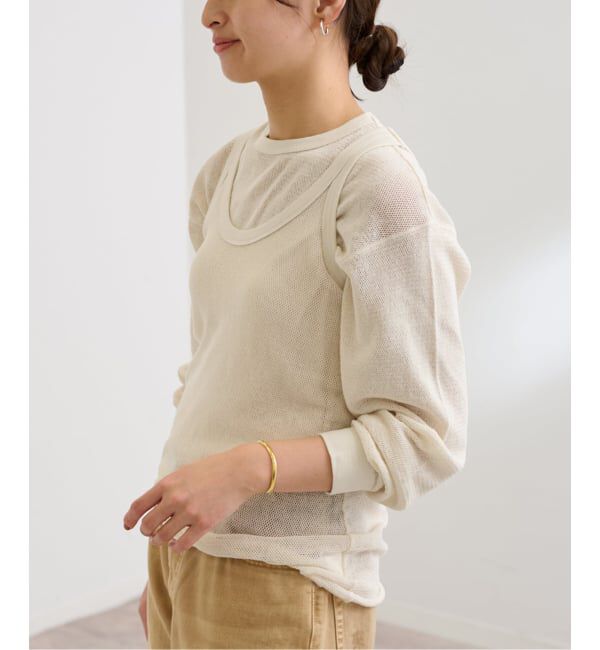 FRAMeWORK「≪追加≫メッシュタンクトップ」|タンクトップ|