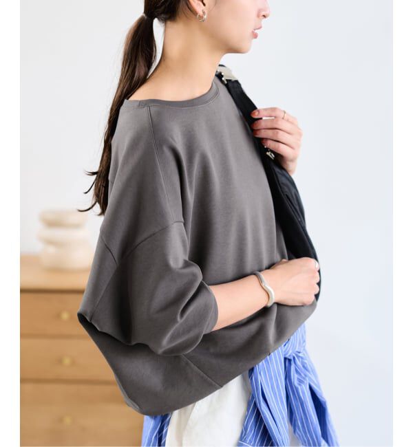 FRAMeWORK「≪一部カラーWEB限定 / 追加≫コクーンプルオーバー」|Tシャツ・カットソー|