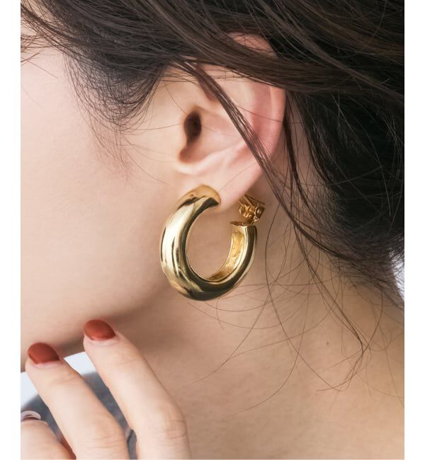 Spick and Span「Kenneth Jay Lane / ケネス ジェイ レーン フープイヤリング」|イヤリング|ゴールド