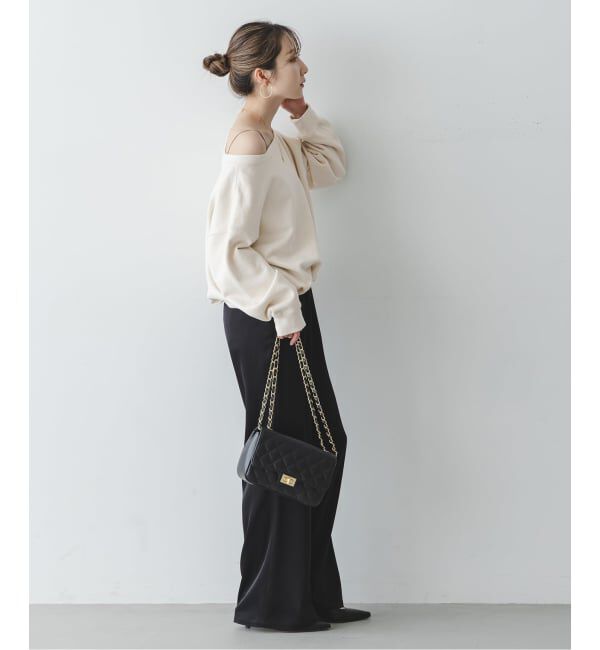 NOBLE「《追加・セットアップ対応》スビンコットンスウェットトップス」|スウェット・ジャージ|