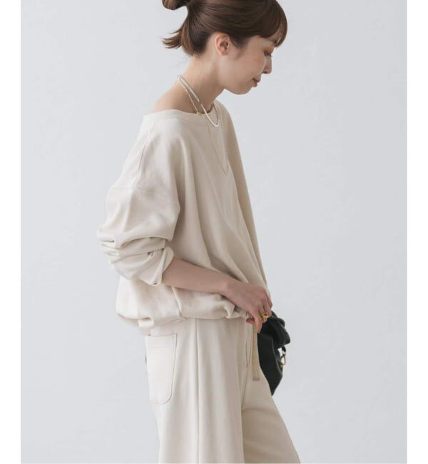 NOBLE「《追加・セットアップ対応》スビンコットンスウェットトップス」|スウェット・ジャージ|