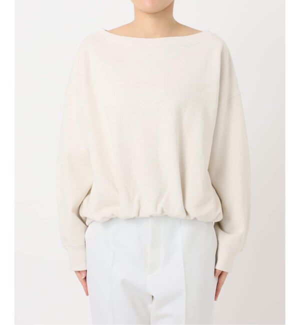 NOBLE「《追加・セットアップ対応》スビンコットンスウェットトップス」|スウェット・ジャージ|