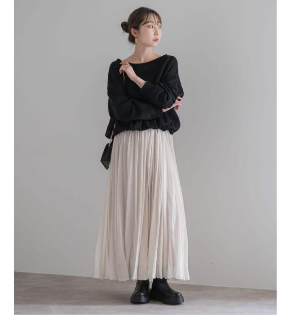 NOBLE「《追加・セットアップ対応》スビンコットンスウェットトップス」|スウェット・ジャージ|