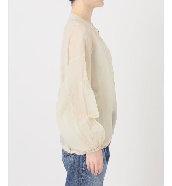 Spick and Span「《WEB限定 / 追加予約》シアーフロントZIPブルゾン」|その他|